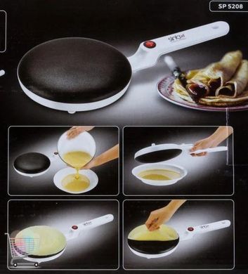 Электроблинница / Сковорода для приготовления блинов Sinbo SP 5208 / Сковородка блинная погружная