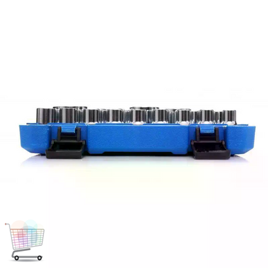 Комплект торцевых головок Kraft&Dele KD10348 1/2&Prime; 8&ndash;36 мм 21 шт &bull; 12-гранные насадки Kraft&Dele KD10348 в кейсе для авто, СТО, гаража и ремонта