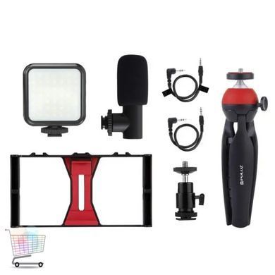 Стартовый комплект блогера для съемки Video Making Kit AY49X &bull; Комплект для съемки видео AY49X для смартфона