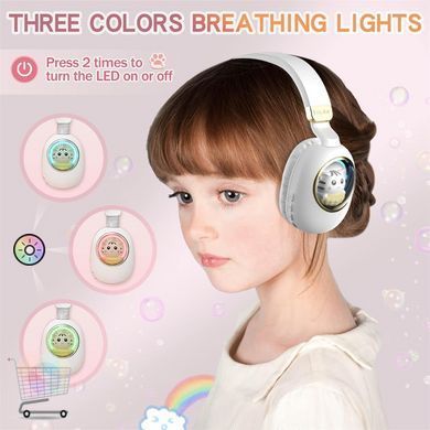 Бездротові навушники ST862 A.B.C.D з LED-підсвіткою ∙ LED акумуляторні навушники ST862