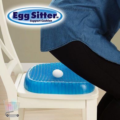 Ортопедична подушка для сидіння / Гелева подушка для сидіння Egg Sitter