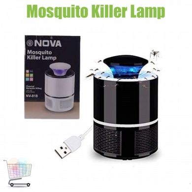 Лампа – відлякувач комах для дому та дачі, робота від USB · Пастка – знищувач комарів та комах NOVA NV-818