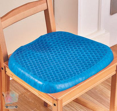 Ортопедическая подушка - сидушка / Гелевая подушка для сидения Egg Sitter