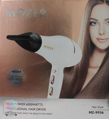Фен для волос Mozer MZ 9936 6000 Вт CG23 PR4