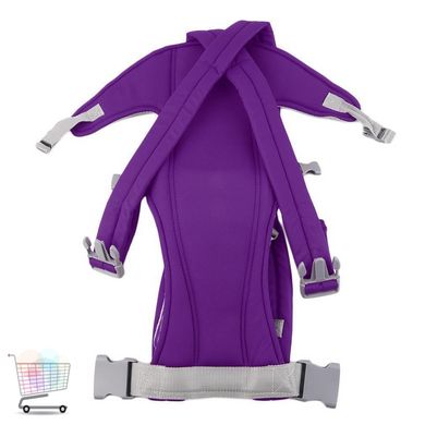 Слинг-рюкзак для переноски ребенка Baby Carriers Фиолетовый