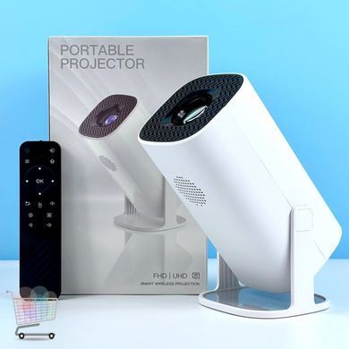 Портативный проектор P30 4K для дома &bull; Смарт проектор с Android 11 Bluetooth, Wi-Fi HDMI и USB для кинотеатра и игр