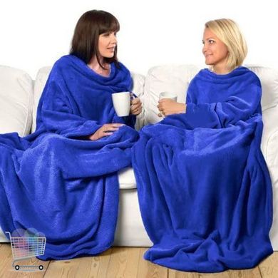 Одеяло-плед с рукавами Snuggie Снагги | теплый рукоплед | плед-халат PR3