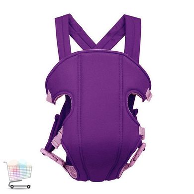 Слинг-рюкзак для переноски ребенка Baby Carriers Фиолетовый