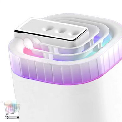 Увлажнитель воздуха Humidifier 3 л с тремя соплами и RGB-подсветкой &bull; Домашний увлажнитель воздуха большой ёмкости с тремя изливами 3 л