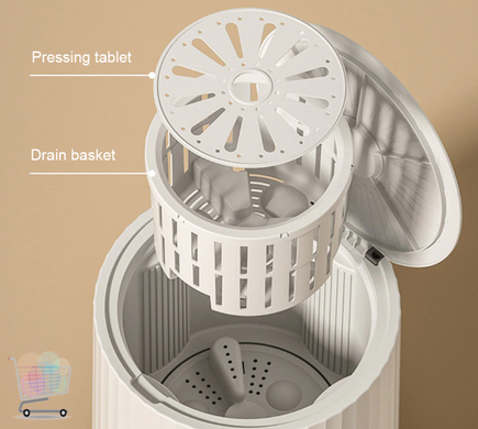 Портативная дорожная стиральная мини машинка Underclothes для стирки нижнего белья, до 2 кг