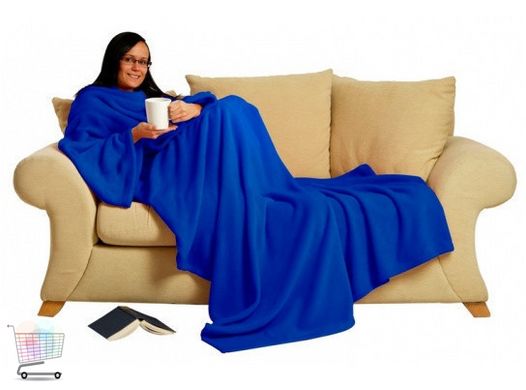 Одеяло-плед с рукавами Snuggie Снагги | теплый рукоплед | плед-халат PR3