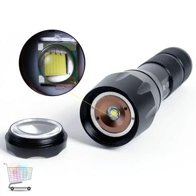 Мощный аккумуляторный фонарь Police BL-1871-T6 с регулируемым светом ∙ Светодиодный фонарь Police BL-1871-T6