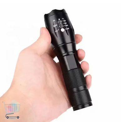 Мощный аккумуляторный фонарь Police BL-1871-T6 с регулируемым светом ∙ Светодиодный фонарь Police BL-1871-T6
