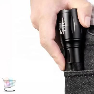 Мощный аккумуляторный фонарь Police BL-1871-T6 с регулируемым светом ∙ Светодиодный фонарь Police BL-1871-T6