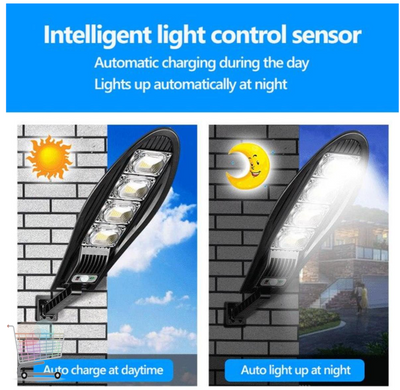 Уличный светильник Solar Induction Street Lamp LL-004 ∙ Солнечный LED-фонарь LL-004 с датчиком движения