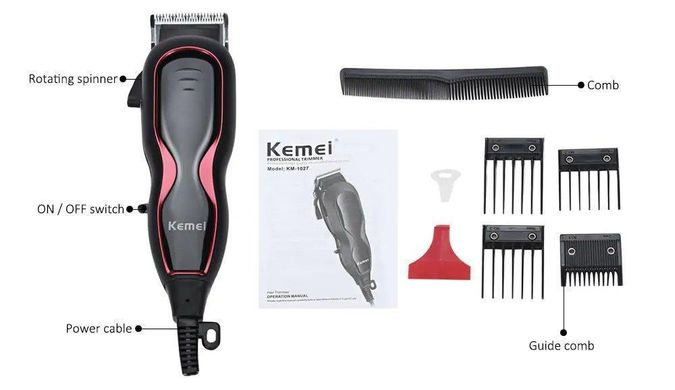 Как пользоваться машинкой для стрижки волос kemei