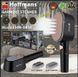 Паровой утюг Hoffmans HM-9054 1500 Вт &bull; Компактный ручной отпариватель для одежды с баком 100 мл, индикатором и 2 щетками