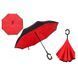 Зонт наоборот Up Brella однотонный Красный PR2