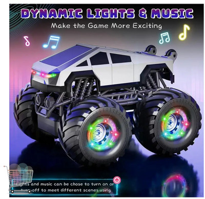 Радіокерований джип Stunt Car Cybertruck LH-C096 ∙ RC позашляховик Stunt Car Cybertruck з обертанням 360&deg;