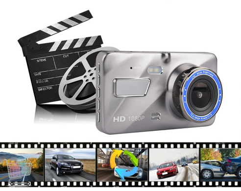 Видеорегистратор с выносной камерой заднего вида Dvr 1080 Full HD PR5