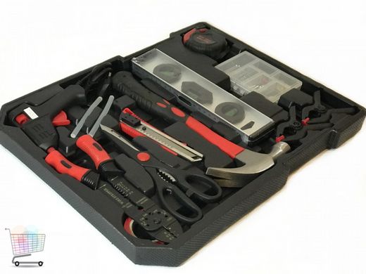 Набор инструментов с трещотками SWISS KRAFT (399 предметов), чемодан на колесах профессиональный