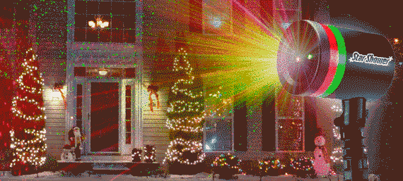 Лазерний різдвяний проектор STAR SHOWER LASER LIGHT