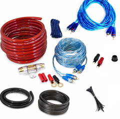 Набор кабелей для автоакустики mdk md-86 8ga Комплект проводов для автомобильного усилителя 5 м