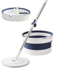 Круглая швабра с ведром и системой отжима без рук Mop Bucket 1472 ∙ Умная швабра Mop Bucket 1472 с вращением 360&deg; и ведром