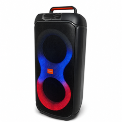 Акустическая система PartyBox 320 Bluetooth 240 Вт с RGB-подсветкой и колесами черная &bull; Портативная колонка PartyBox 320 для караоке, вечеринок, музыки, дома и мероприятий черная
