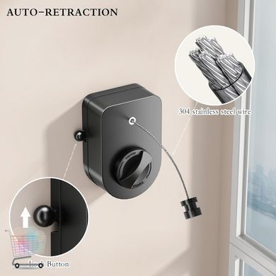 Практична та довговічна настінна сушарка Wall Dryer WD-5 для дому∙ Компактна та довговічна сушарка Wall Dryer WD-5 для білизни