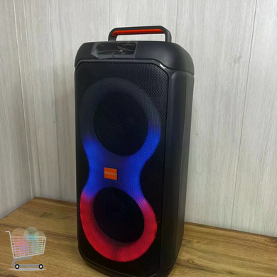 Акустична система PartyBox 320 Bluetooth 240 Вт з RGB-підсвіткою і колесами чорна &bull; Портативна колонка PartyBox 320 для караоке, вечірок, музики, дому та заходів чорна