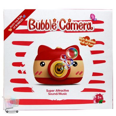 Детский фотоаппарат для мыльных пузырей Bubble Camera Генератор мыльных пузырей