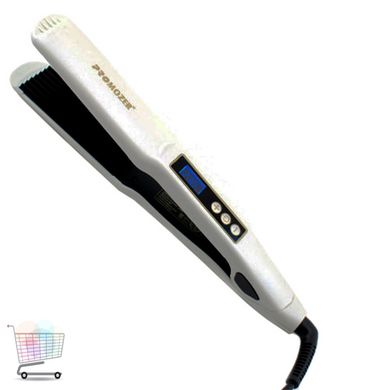 Утюжок Гофре с регулятором температуры для волос | Объем и завивка | Плойка Pro Mozer MZ 7050A CG24 PR3
