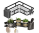 Кутові полиці для ванної Corner Shower Caddy ∙ Економія місця та захист від вологи ∙ Прочні алюмінієві полиці Corner Shower Caddy з дренажем