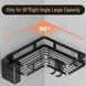 Кутові полиці для ванної Corner Shower Caddy ∙ Економія місця та захист від вологи ∙ Прочні алюмінієві полиці Corner Shower Caddy з дренажем
