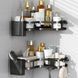 Кутові полиці для ванної Corner Shower Caddy ∙ Економія місця та захист від вологи ∙ Прочні алюмінієві полиці Corner Shower Caddy з дренажем