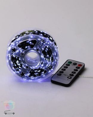 Энергосберегающая светодиодная гирлянда Роса 20*200 LED &bull; Гирлянда проволока Капля росы USB на катушке