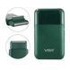 Электробритва VGR V‑390 Green для мужчин &bull; Компактный аккумуляторный шейвер с триммером