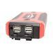 Пуско-зарядное устройство с компрессором для автомобиля красный JUMP STARTER JX27 &bull; Портативный стартовый аккумулятор 99800 мАч для авто и гаджетов