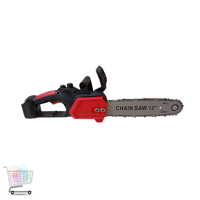 Аккумуляторная цепная пила Chain Saw 48V с двумя шинами 12" и 16" &bull; Универсальная бесщёточная пила для дачи и строительства