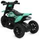 Дитячий електричний мотоцикл Cool Mountain 26X-130 зелений з батьківським пультом &bull; Акумуляторний електромотоцикл для дітей 2&ndash;5 років Cool Mountain 26X-130 з LED, музикою та USB зелений