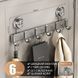 Навесная вешалка Storage rack AND 101-20  &bull; Металлический дверной органайзер ЛОФТ для одежды, полотенец, сумок и аксессуаров