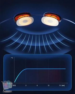 Імпульсний масажер Neck Massager EMS DZ-02 з підігрівом &middot; Бездротовий електромасажер &ndash; міостимулятор для шиї та тіла з 5 режимами роботи