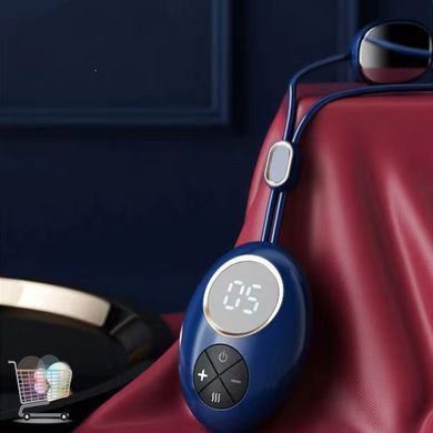 Імпульсний масажер Neck Massager EMS DZ-02 з підігрівом &middot; Бездротовий електромасажер &ndash; міостимулятор для шиї та тіла з 5 режимами роботи