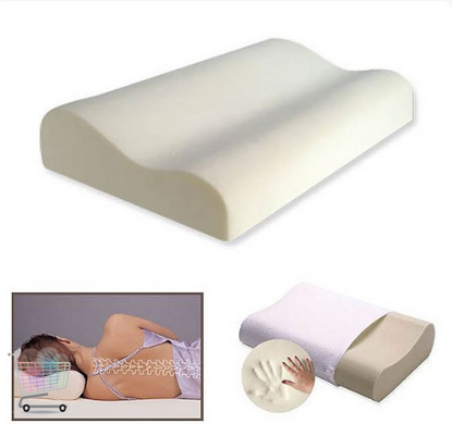 Анатомічна подушка з пам'яттю Memory Latex pillow Ортопедична подушка для шиї