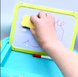 Детский столик Painting ART с магнитной обучающей доской – мольбертом для рисования мелом / маркером и изучения букв и цифр HSM-50182