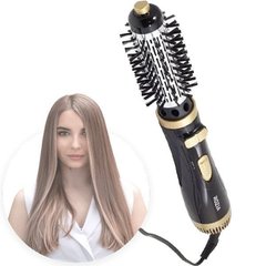 Фен - щетка для сушки и укладки волос вращающийся · Расческа - Стайлер Rozia HC-8112