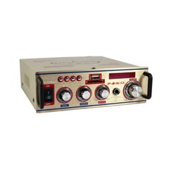 Портативный стерео-усилитель мощности звука AMP 909 Small | Домашний звуковой усилитель