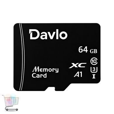 Флеш-карта microSD 64 ГБ &bull; Карта памяти Memory Card для телефона, планшета, видеорегистратора, камеры и хранения файлов