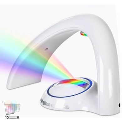 Ночник – светильник с проекцией радуги Lucky Rainbow RGB